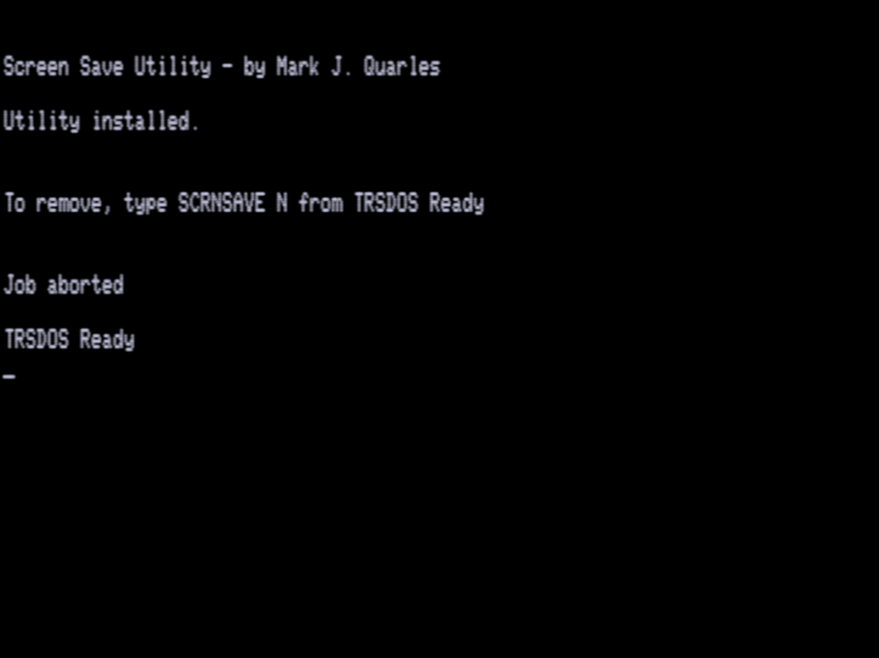 Screen shot